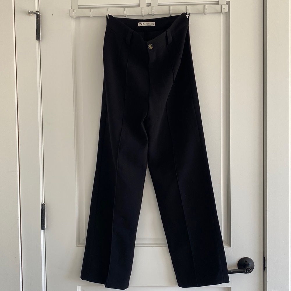 Black Zara suit pants